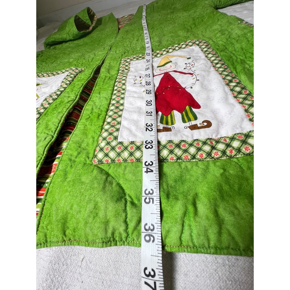 Patchwork Reversible Kantha Kimono Jacket Women O… - image 6